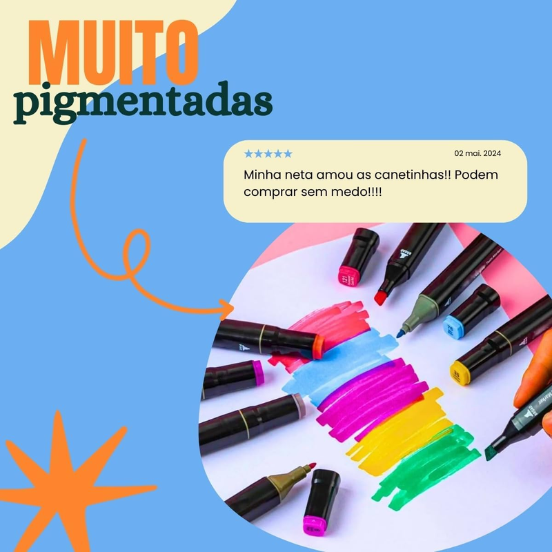 262 cores — paleta completa e vibrante